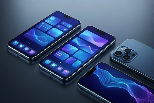 Mobile App Solutions cinematic concept visual