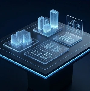 IT Consulting technology concept illustration